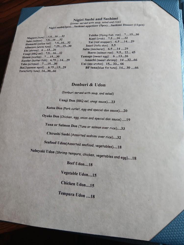 Sushi Park Sashimi Salad