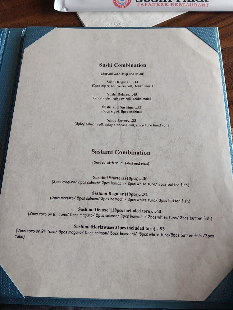 Sushi Park Menu image 4